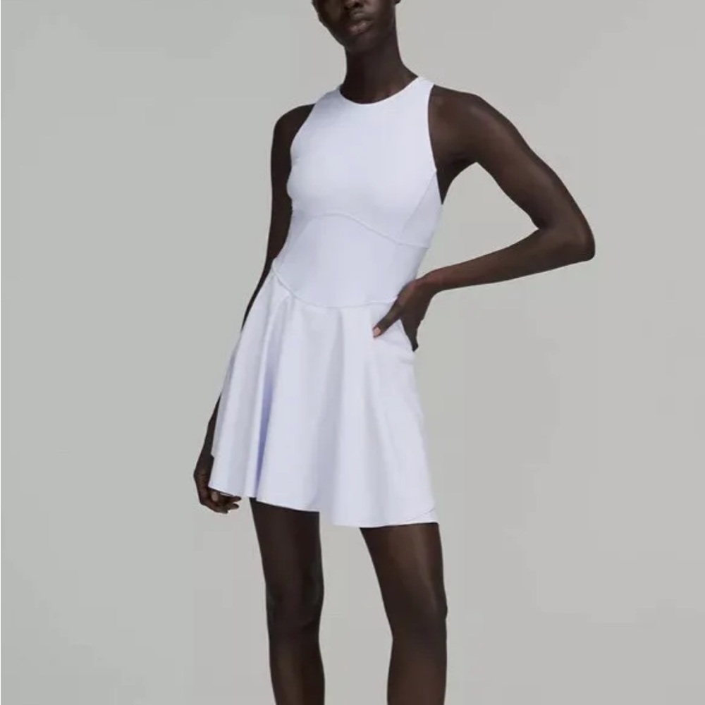 NWT Lululemon Court Crush Dress Pastel Blue $138- Size 10